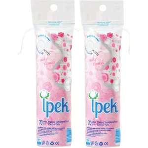 Ipek Makyaj Temizleme Pedi 70'li x 2 Adet