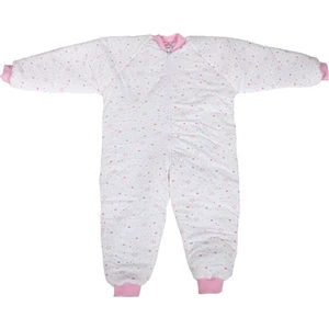 Özlem Bebe 7-12 Yaş Arası Pembe Yıldızlı Ara Dolgu Uyku Tulumu