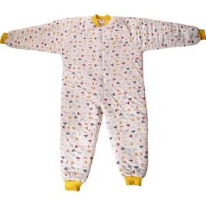 Özlem Bebe 7-12 Yaş Arası Sarı Ara Dolgu Uyku Tulumu