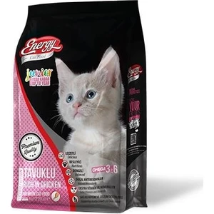 Cat Food Energy® Tavuklu Yavru Kedi Maması - 1 kg