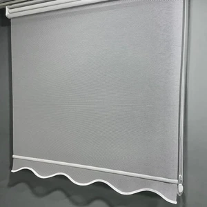Volper Mekanik Volper VP1600 Çift Mekanizmalı Tül ve Stor Perde Beyaz Etek Dilimli