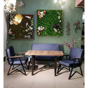 Tu Tienda 2+1+1 Masa Demonte Melisa Bahçe Balkon Mobilyası