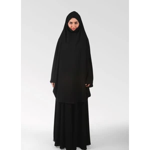 Çarşaf Ipek 2 Parça Peçeli Sultanbaş