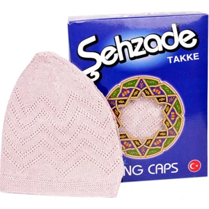 Namaz Takkesi (12 Adet) Krem