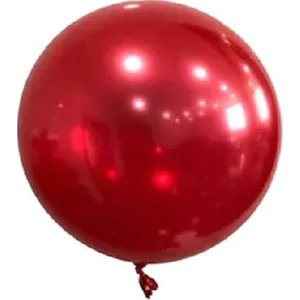 Event Party Store Balon Bobo Krom Kırmızı 24''