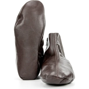 Hakiki Doğal Dana Derisi Mest - Lastikli, Soğuk Geçirmez - Kahverengi