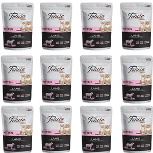 Tahılsız Kuzu Etli Yavru Kedi Yaş Maması 85 gr x 12 Adet
