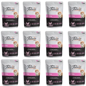 Tahılsız Tavuklu Yavru Kedi Yaş Maması 85 gr x 12 Adet