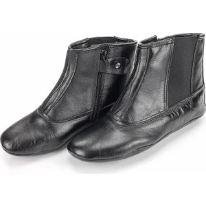 Hakiki Dana Derisi Kalın Tabanlı Mest – Astarlı, Fermuarlı ve Lastikli