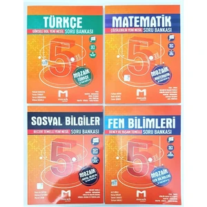 Mozaik Yayınları 5.Sınıf Soru Bankası Seti 4 Kitap 2021