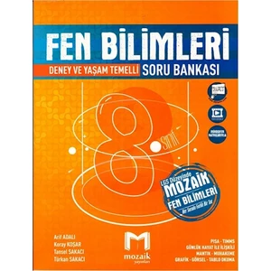 Mozaik Yayınları 8. Sınıf Fen Bilimleri Soru Bankası
