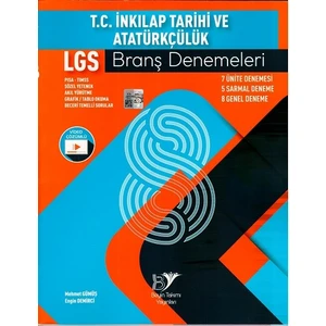 Beyin Takımı Yayınları 8. Sınıf LGS T.C. İnkılap Tarihi ve Atatürkçülük Branş Denemesi - Engin Demirci
