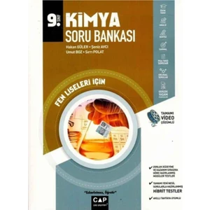 Çap Yayınları 9. Sınıf Fen Lisesi Kimya Soru Bankası