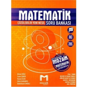 Mozaik Yayınları 8. Sınıf Matematik 2025 Soru Bankası