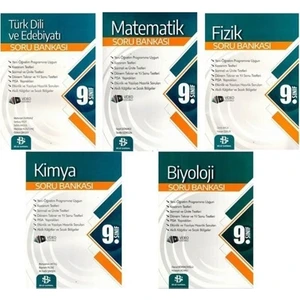 Bilgi Sarmal Yayınları 9. Sınıf Sayısal Dersler Soru Bankası Fırsat Seti