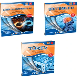 Apotemi Yayınları  Limit ve Süreklilik + Türev + Sistemler 3'Lü Set