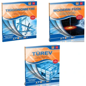 Apotemi Yayınları  Trigonometri + Türev + Modern Fizik 3'Lü Set