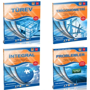 Apotemi Yayınları  Türev + Trigonometri + Integral + Problemler 4'Lü Set