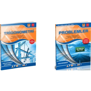Apotemi Yayınları  Trigonometri + Problemler 2 'Li Set