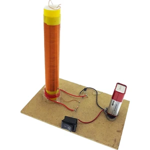 Tesla Bobini Öğrenci Proje Seti Okul Öğrenci Deney Devresi monteli