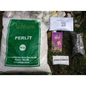 Perlit + Köklendirme Gübresi 1 kg + Besin