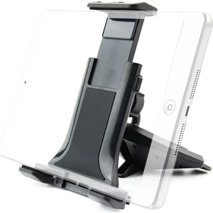 Araç İçi Telefon ve Tablet Tutucu Vantuzlu 360° Döner Başlık ile Siyah