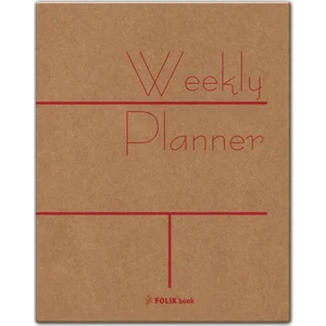 Folix Book Haftalık Planlayıcı 54 Yaprak 15 5 x 23 cm