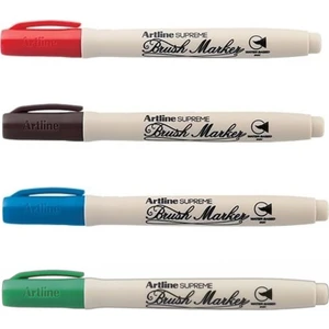 Artlıne Supreme Brush Marker 4'lü