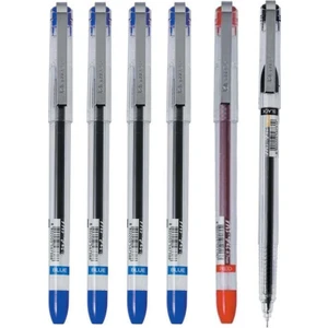 My-Gel Iğne Uçlu Kalem 0,5 mm 4 Mavi 1 Siyah 1 Kırmızı