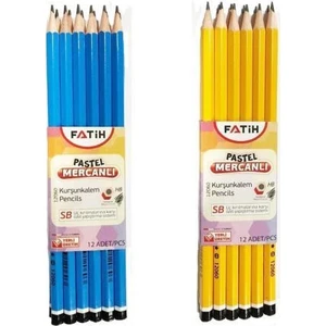 Pastel Mercanlı Kurşun Kalem 12060 24'lü