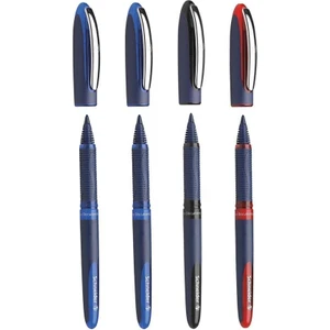 One Business 0,6 mm Roller Imza Kalemi 2 Mavi 1 Kırmızı 1 Siyah
