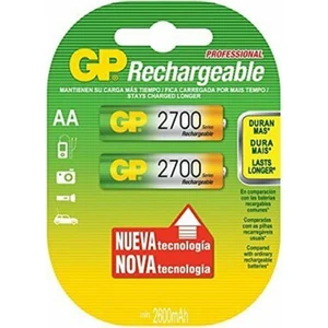 Gp 2600 Mah Şarjılı Kalem Pil 2'li