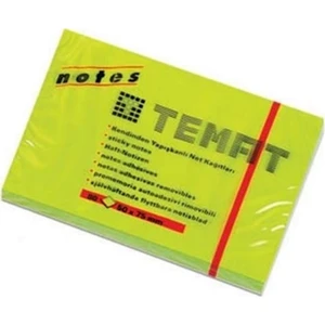Yapışkanlı Not Kağıdı 50 x 75 mm Yeşil