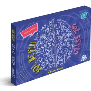 Sağ Beyin Sol Beyin Egzersizleri Set (3 Kitap) - M. Müslime Arslaner