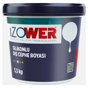 Izower Silikonlu Dış Cephe Boyası - Krater 20 ( 3.5 kg )