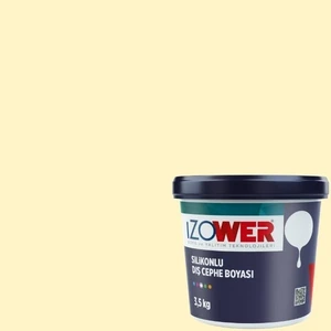 Izower Silikonlu Dış Cephe Boyası - Yeni Fildisi 10 ( 3.5 kg )