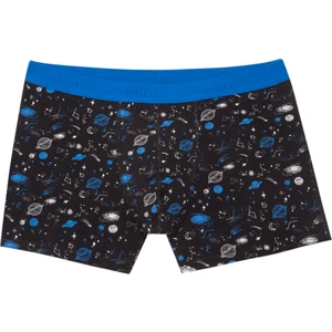 Erkek Gezegen Baskılı Siyah Boxer 092456-900