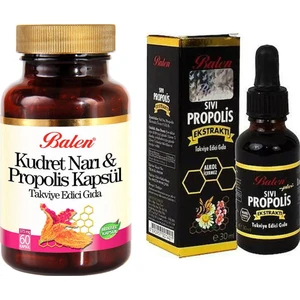 Kudret Narı Kapsülü+Sıvı Propolis Ekstraktı 30 ml