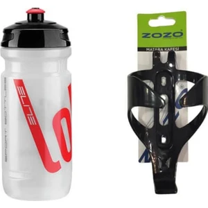 Loli Şeffaf Bisiklet Matarası 600ML + Kafes