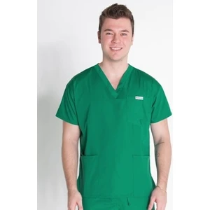Yeşil Erkek Hastane Doktor, Hemşire Nöbet Üniforma Takımı