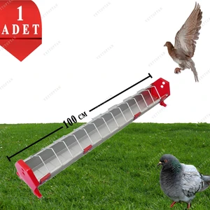 Stella Moda Güvercin Yemlikleri Metal 100 cm Yemlik Güvercin Bıldırcın Posta Şebap Taklacı Süs Güvercini Kaz Kuş