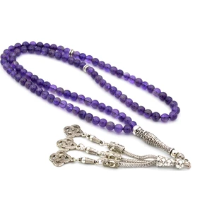 Doğal Ametist 99'luk Tesbih  Doğal Taş