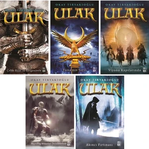 Ulak Serisi 5 Kitap Set Okay Tiryakioğlu - Çelik Hilal'in Gölgesinde - Tuna'nın Sırrı - Viyana Kapılarında - Mayerling Ormanları Derinliklerinde - Akıncı Fırtınası