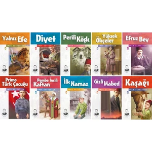 Ömer Seyfettin 10 Kitap Hikaye Seti - Yalnız Efe - Diyet - Perili Köşk - Yüksek Ökçeler - Efruz Bey - Primo Türk Çocuğu - Pembe Incili Kaftan - Ilk Namaz - Gizli Mabed - Kaşağı