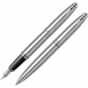 İsminize Özel Dolmakalem+Tükenmez 88 Krom Set