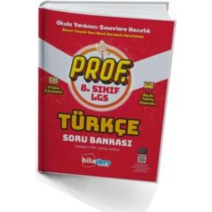 Biladers Yayınları 8. Sınıf Prof. Türkçe Soru Bankası
