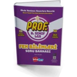 Biladers Yayınları 8. Sınıf Prof. Fen Bilimleri Soru Bankası