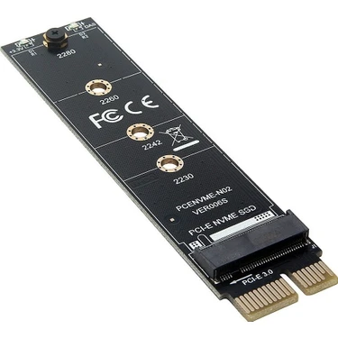 Alfais 4391 M.2 Nvme SSD Ngff To Pcie 3.0 X1 Adaptör M Key Kart Çevirici