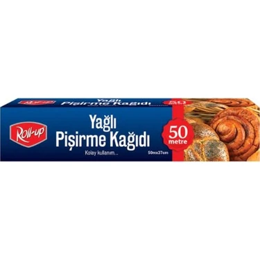 Roll-Up Silikonlu Pişirme Kağıdı 37CM x 50 M 1