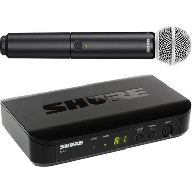 Shure BLX24E/SM58 Wireless Telsiz El Mikrofonu Fiyatı